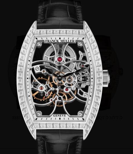 Review Franck Muller Cintree Curvex Men Skeleton Replica Watch for Sale Cheap Price 8880 B S6 SQT BAG - Click Image to Close